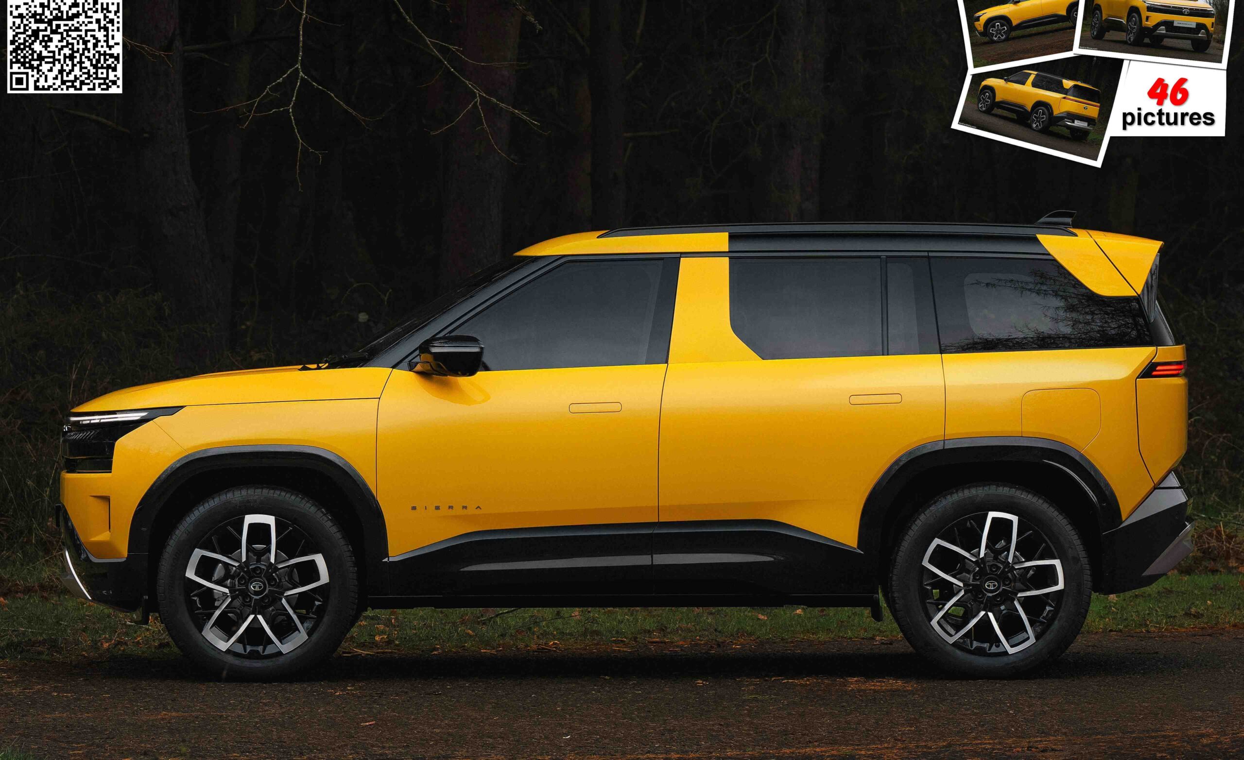 Tata Sierra 2025 Returns as a Stylish Mid-Size SUV with Modern Tech, Powerful Engines, Premium Comfort, and Advanced Safety Features